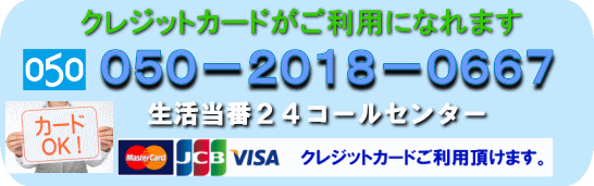 三田市では、お支払いにクレジットカードがご利用になれます